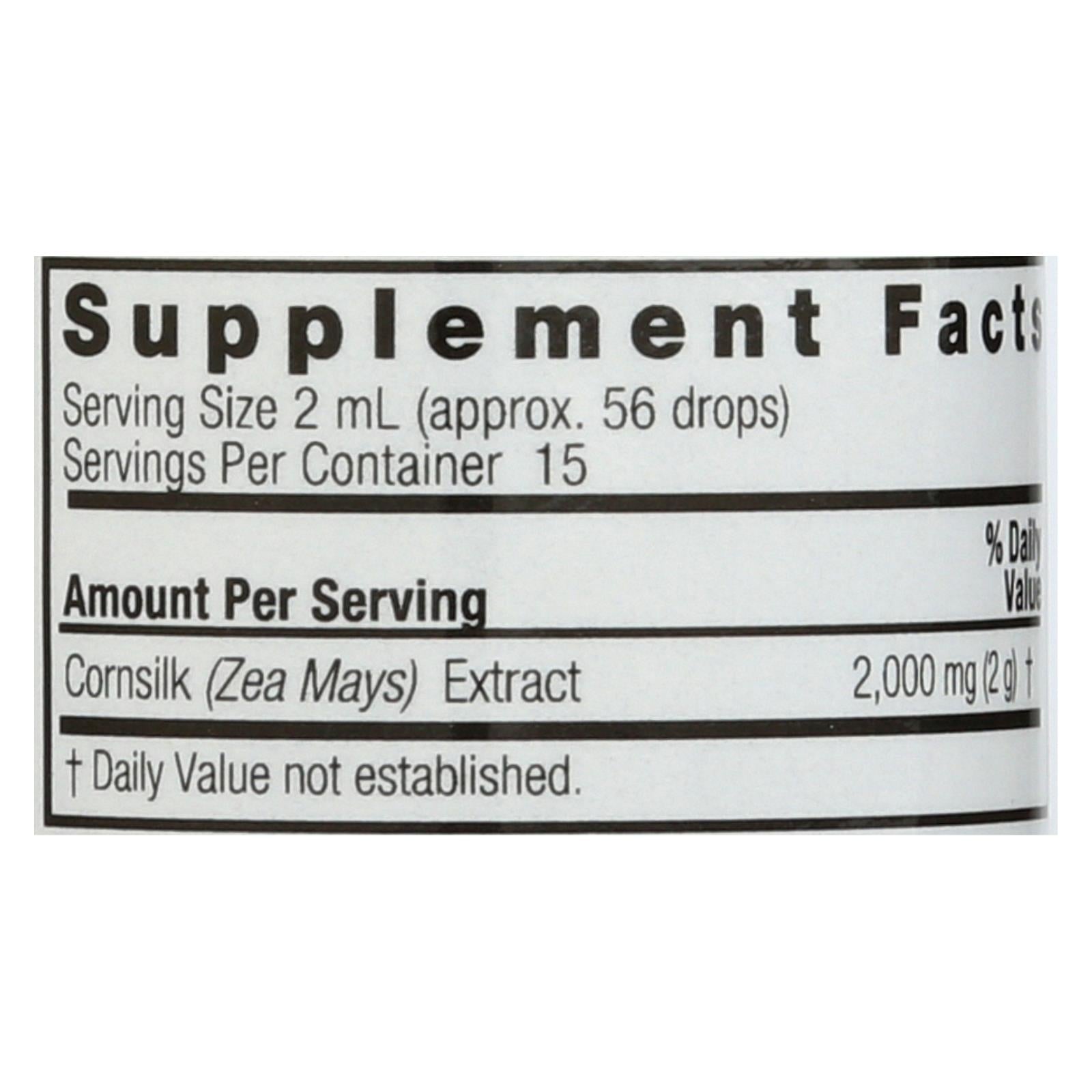 Nature's Answer Cornsilk Alcohol-Free Liquid Extract, 1 Fl Oz