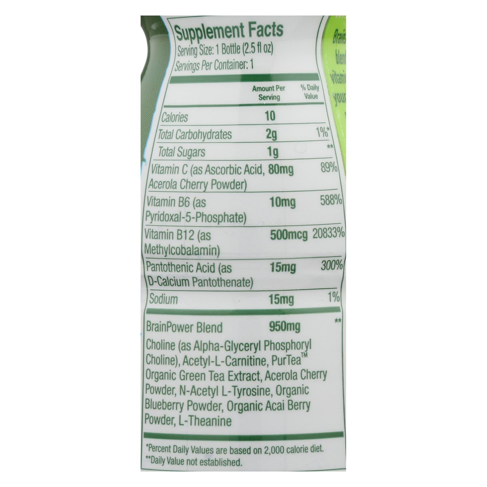 Brain Juice Strawberry Lemonade 12-Pack 2.5 Fl Oz