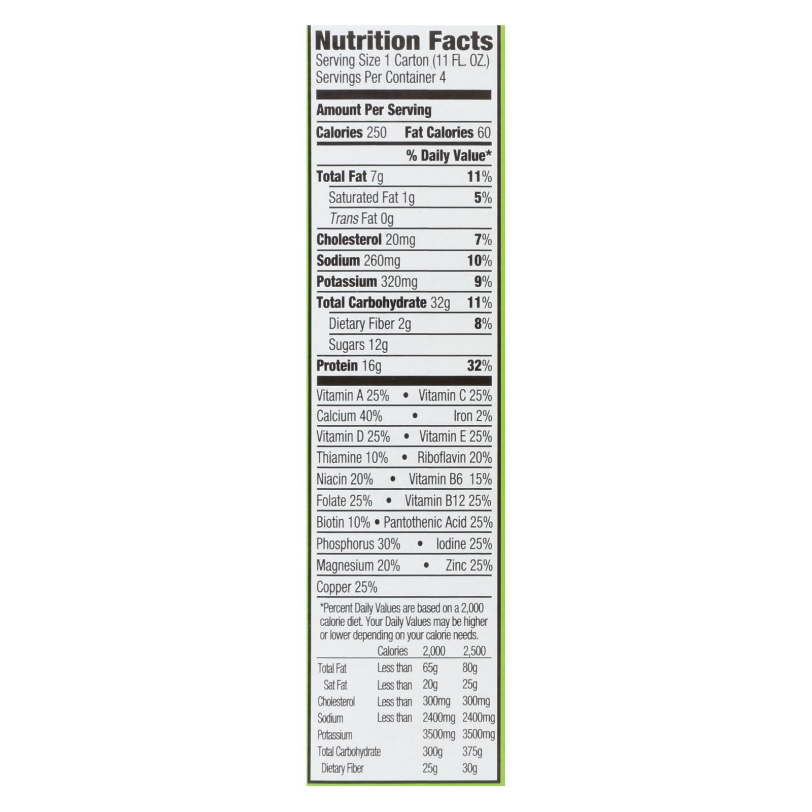 Orgain Organic Vanilla Bean Nutrition Shake - 11 Fl Oz (Pack of 12)