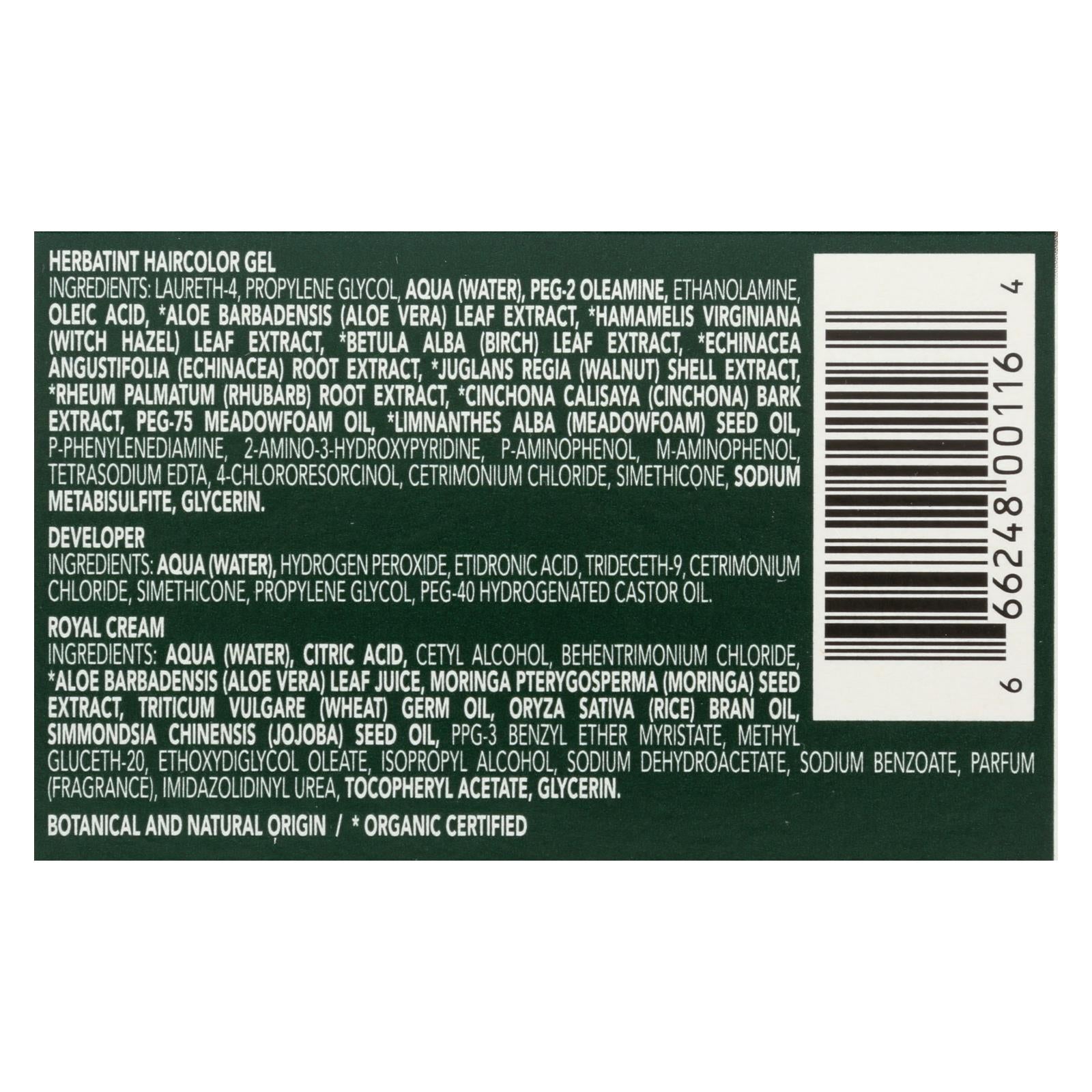 Herbatint Permanent Herbal Hair Colour Gel 135ml - 5M Light Mahogany Chestnut