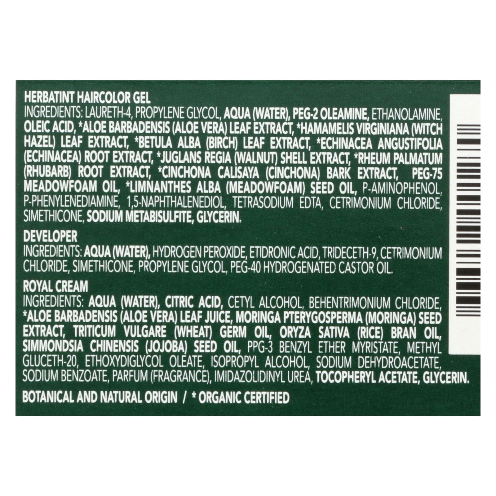 Herbatint Haircolor Kit: Ash Swedish Blonde 10C