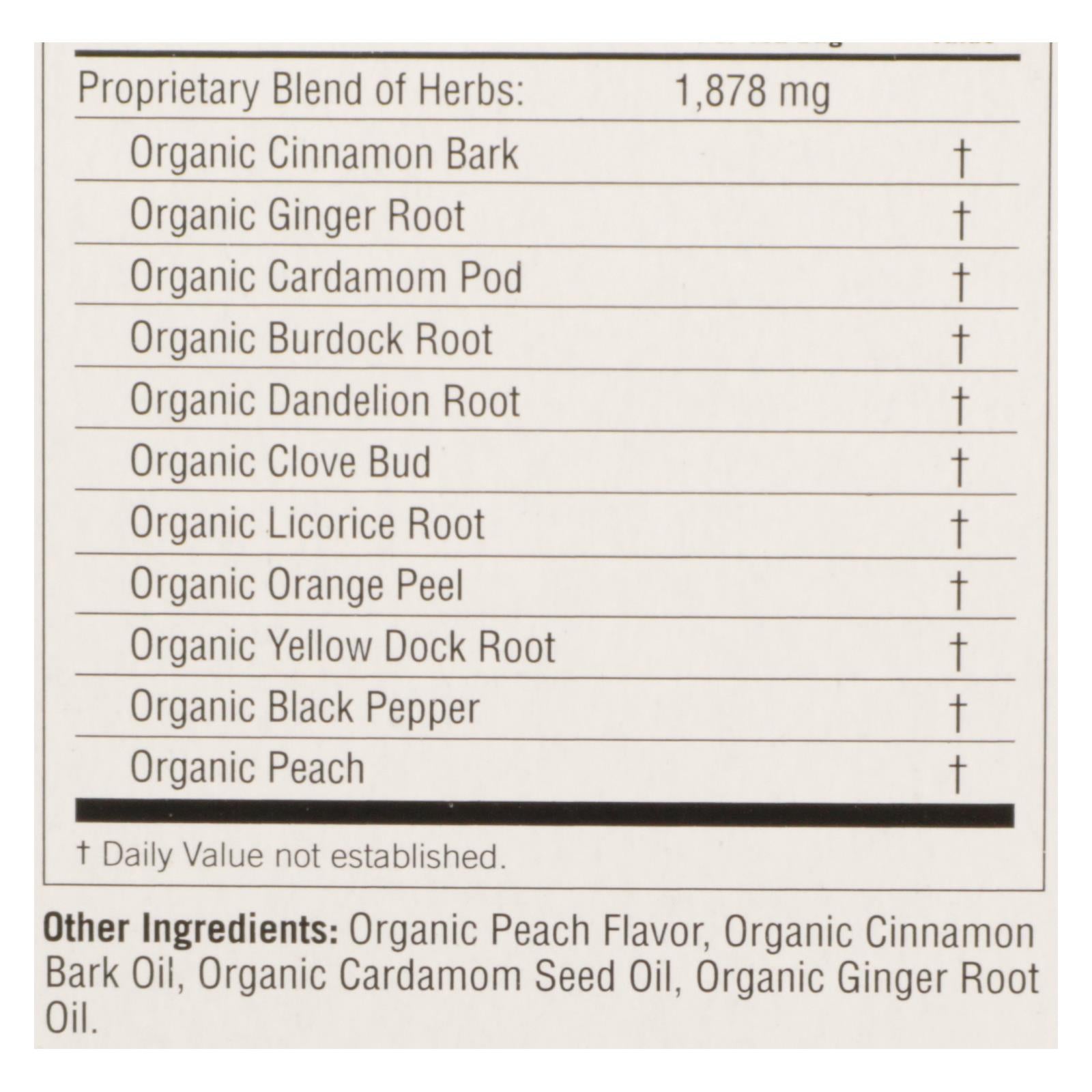 Detoxing Delight: Yogi Peach Tea (16 Bags, Pack of 6)
