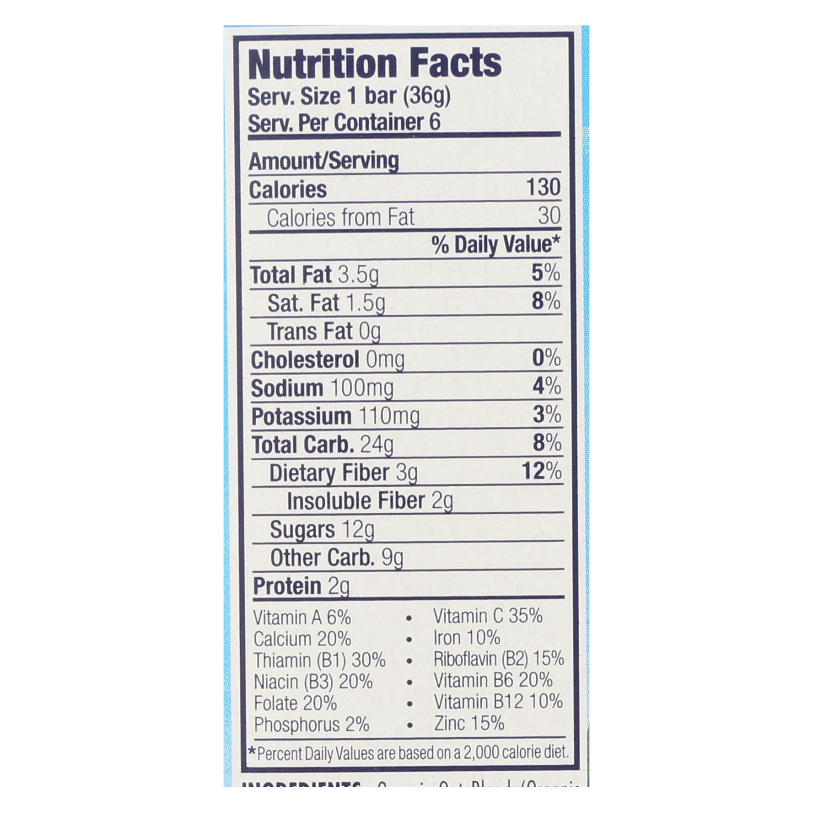 Clif Kid Zbar Organic Chocolate Chip, 9-Pack, 7.62 Oz