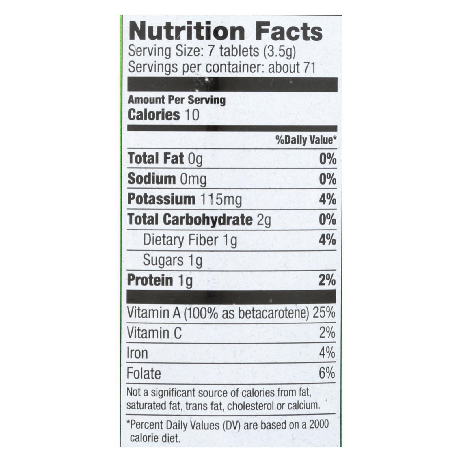 Pines International Barley Grass 500mg Tablets