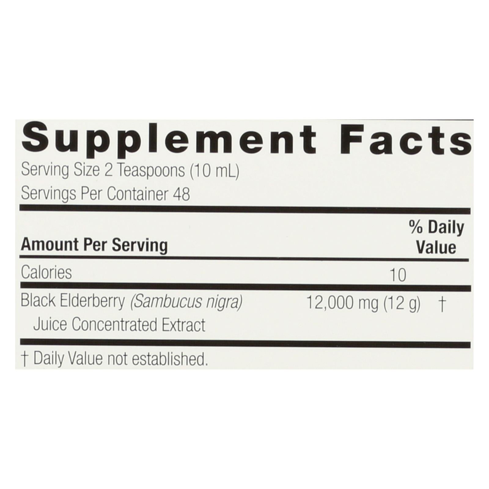 Nature's Answer Sambucus Original, Immune Support, 16 Oz