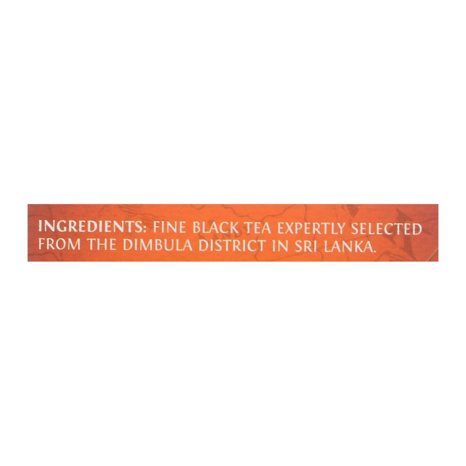 Twinings Black Tea Ceylon Orange Pekoe 20 Tea Bags (Pack of 6)