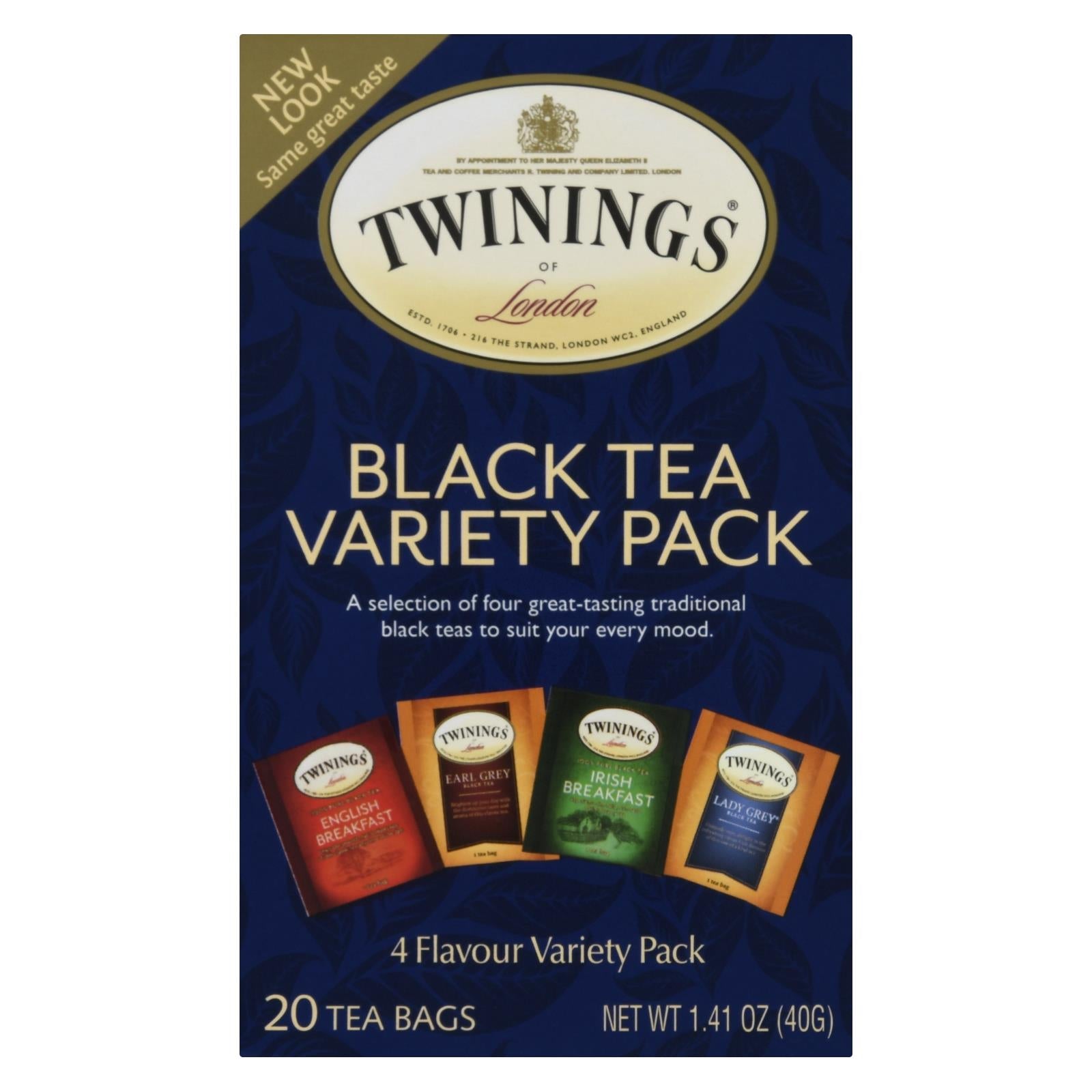 Twinings Black Tea, 120 Tea Bags (6 Packs of 20)