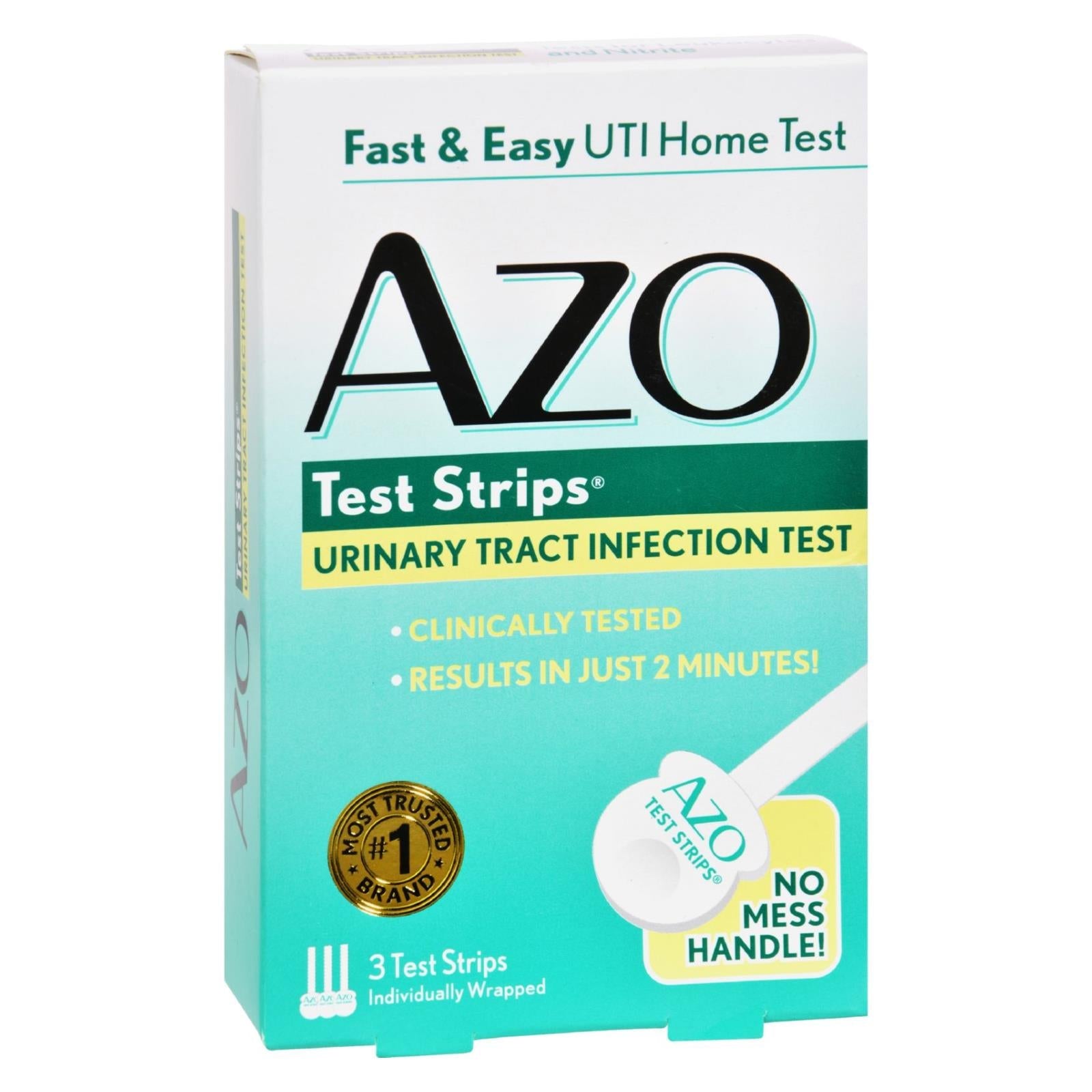 Azo Test Strips - 3 Tests