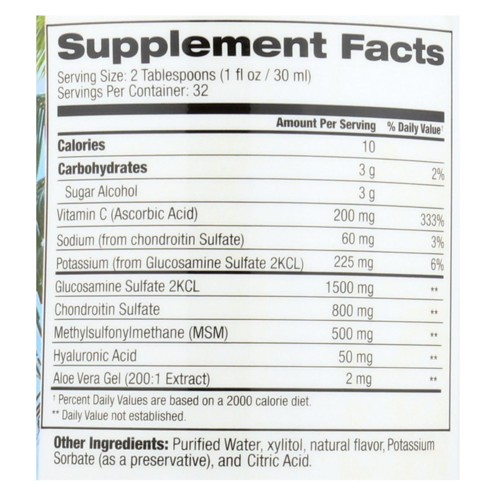 Tropical Oasis Joint Complete  - 32 Oz.