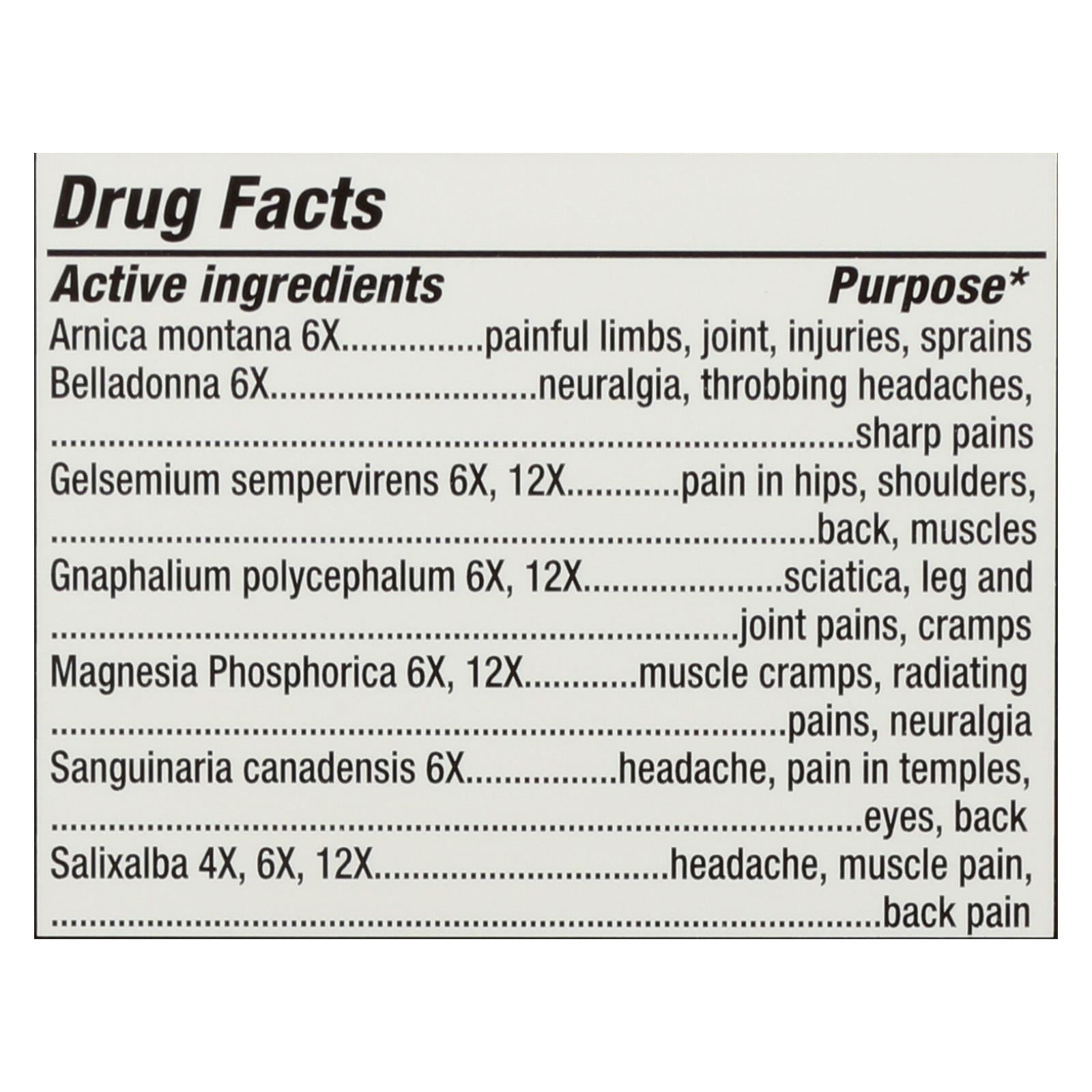 Natrabio Pain Relief: Fast-Acting Relief in 60 Tablets