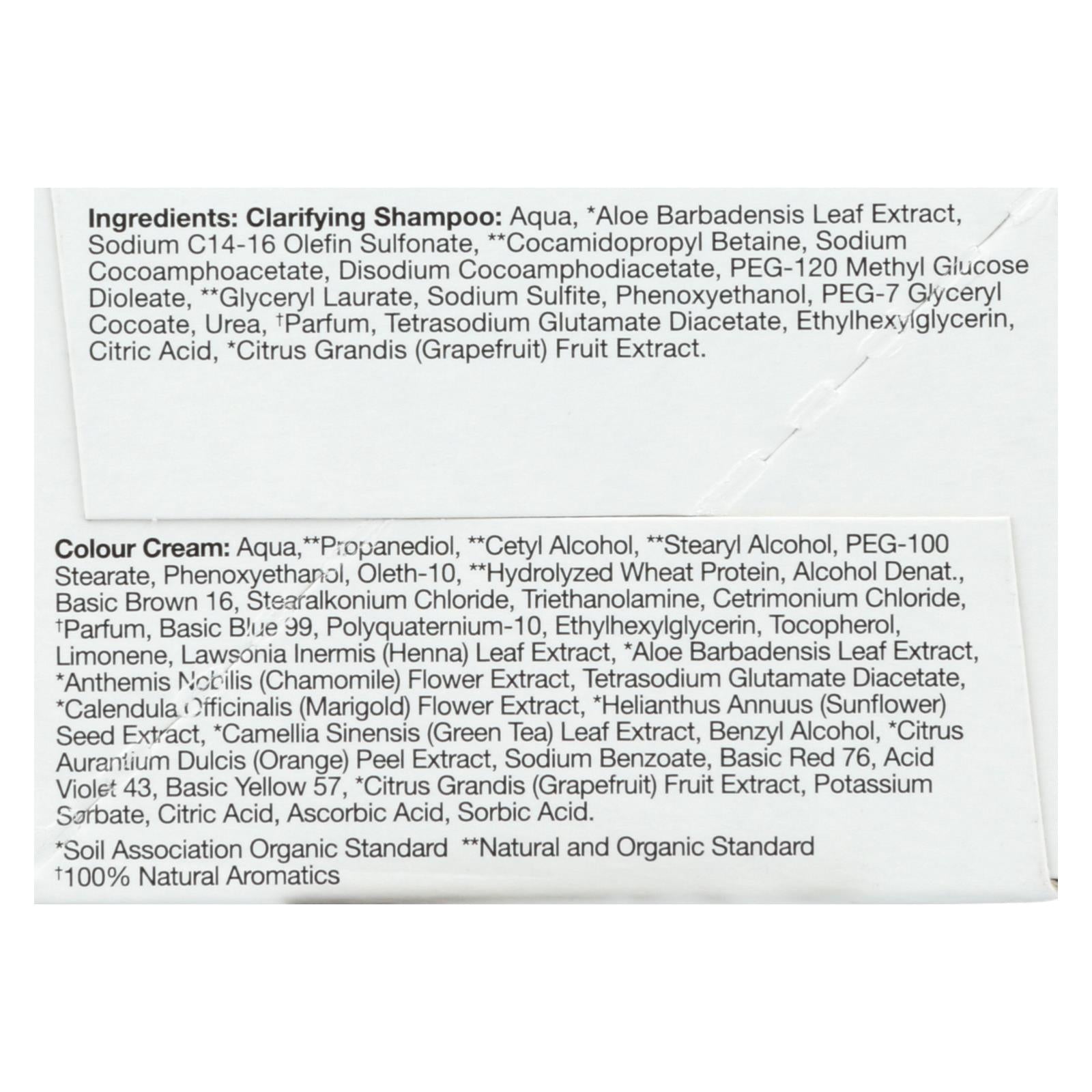 Tints Of Natura Henna Cream Dark Brown - 2.46 Fl Oz