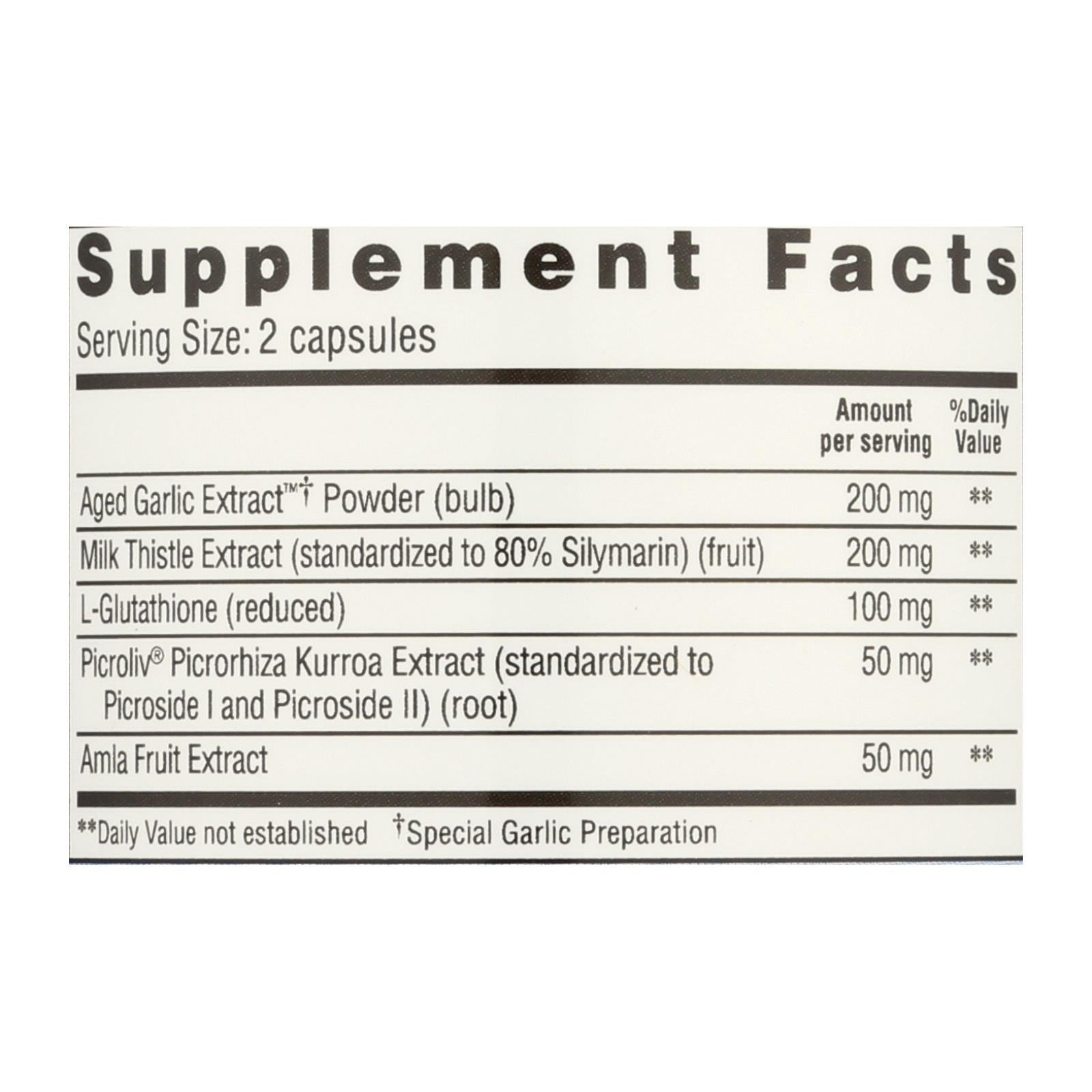 KyoDophilus Liver Support - 50 High Potency Capsules