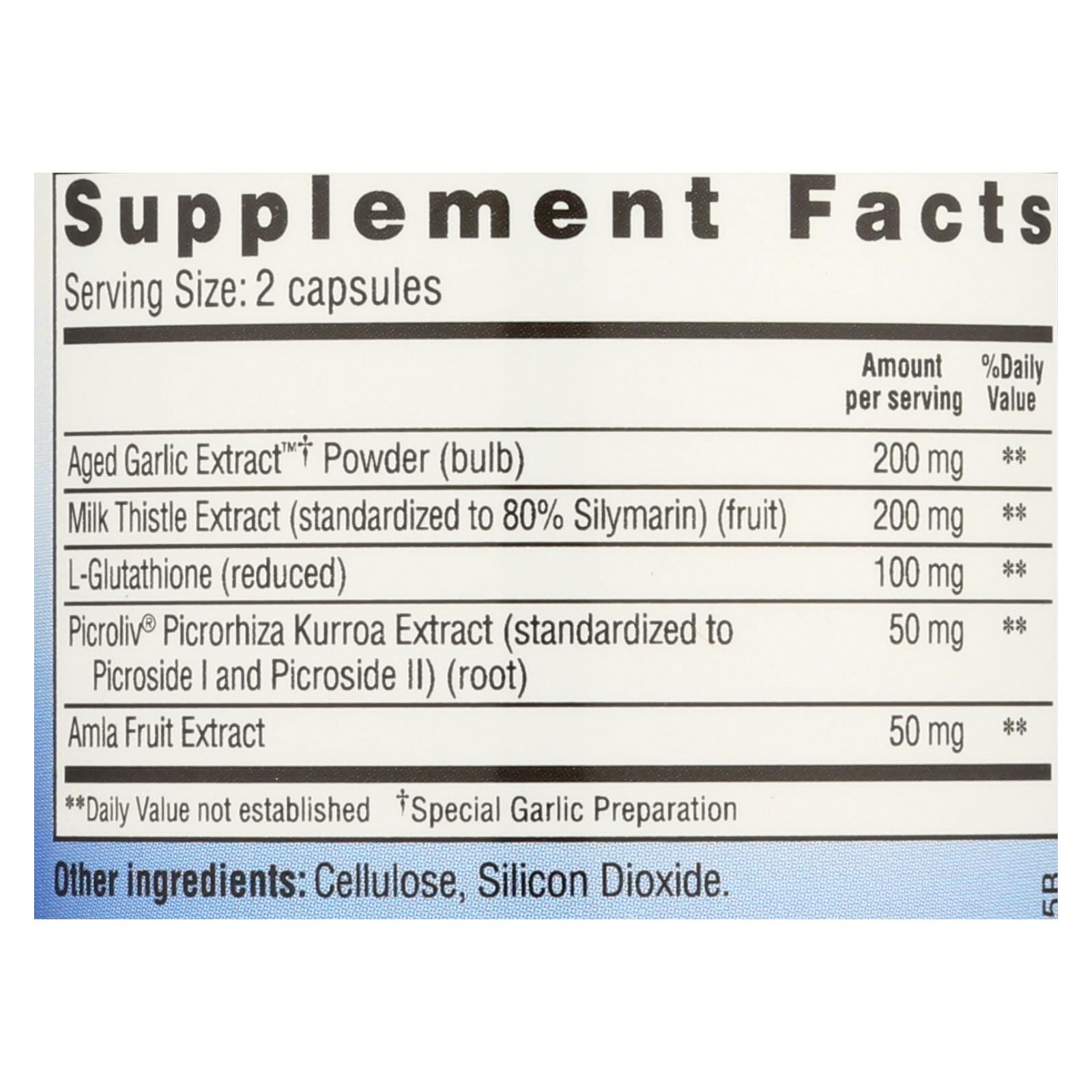 KyoDophilus Liver Support - 50 High Potency Capsules