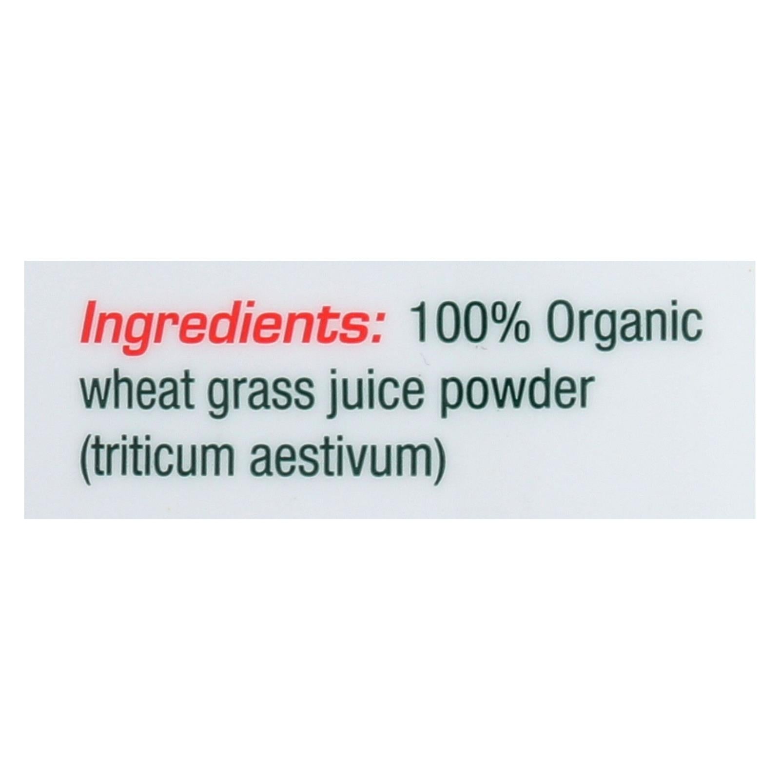 Organic Raw Wheat Grass Shots (5.3 Oz.) - Green Foods