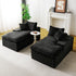 Double Chaise Lounge With Full Compressed Sponge