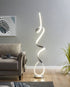 Amsterdam LED Dimmable 63" Floor Lamp // Silver