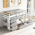 Loft Bunk Bed With Drawers And Ladder