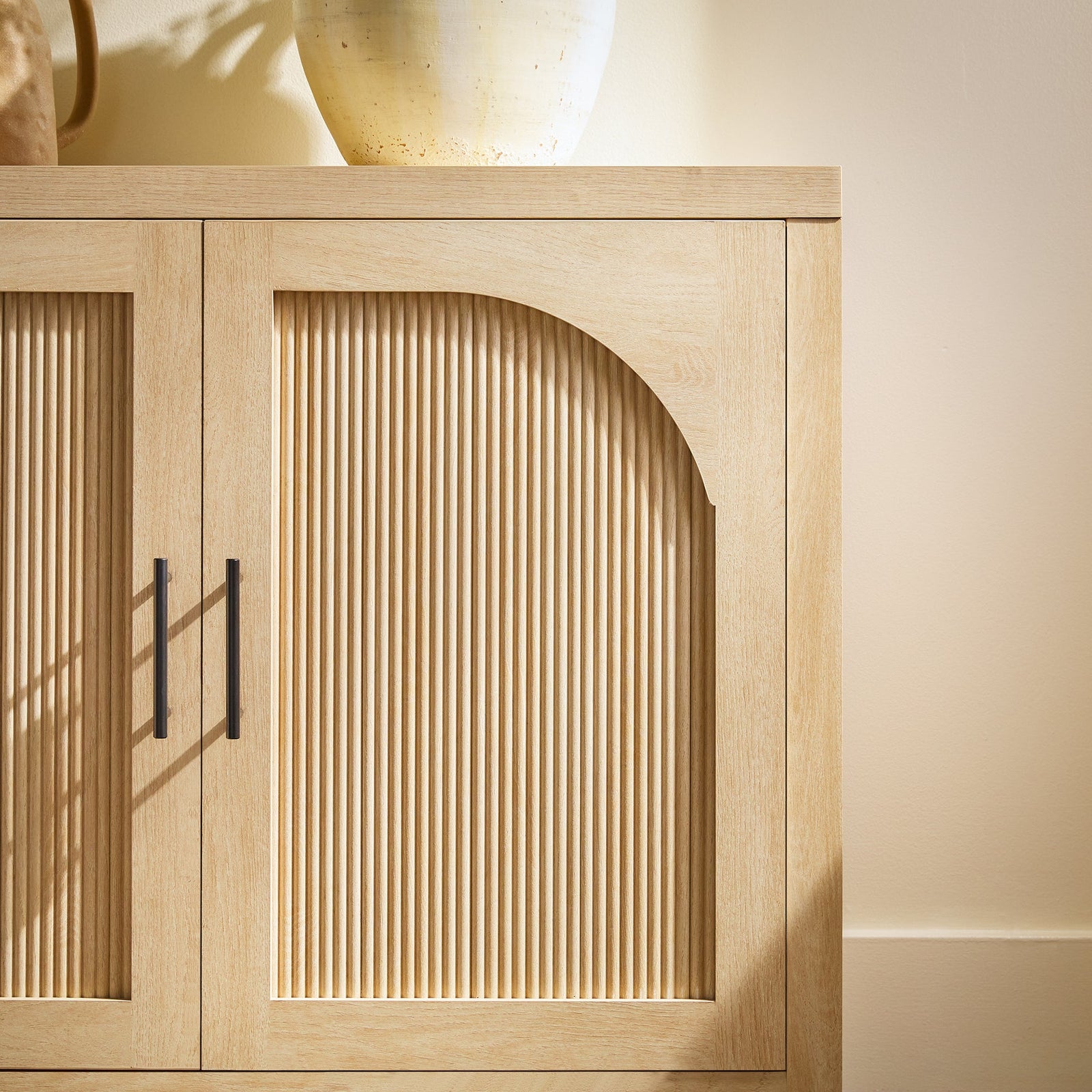 Sasha Modern Reeded Sideboard / TV Stand