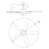 56" Genoa Farmhouse DC Motor Downrod Mount Reversible Ceiling Fan with Lighting and Remote Control