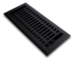 Steel Modern Vent Cover - Black