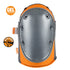 AltaGUARD Hard cap-Neoprene Orange & Gray Knee Pads