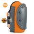 AltaGUARD Hard cap-Neoprene Orange & Gray Knee Pads