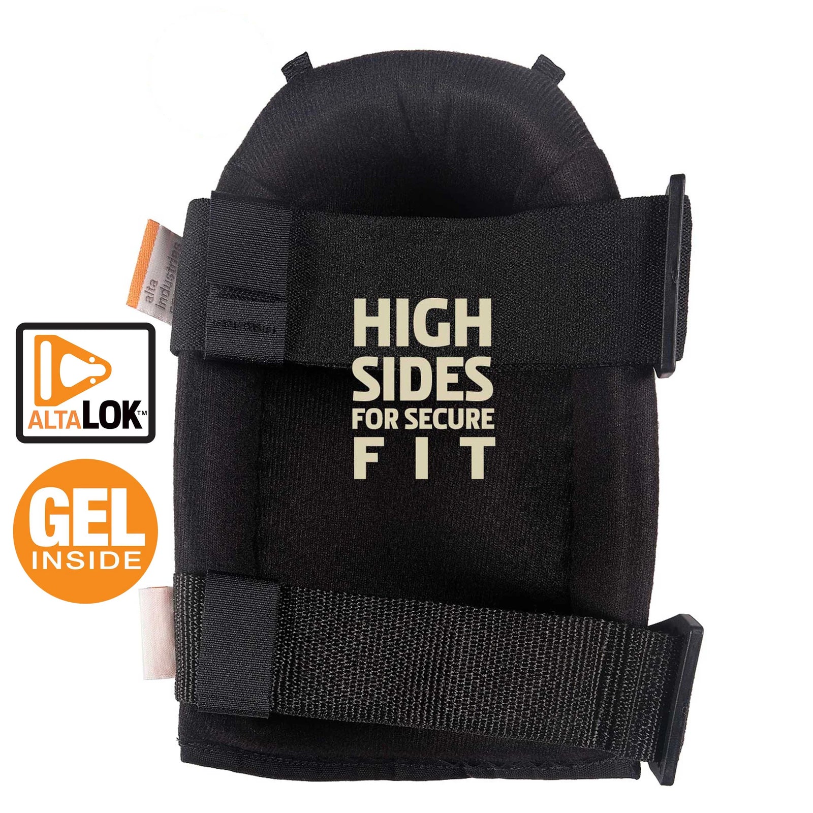 AltaGUARD Capless-AltaLOK Black Knee Pads