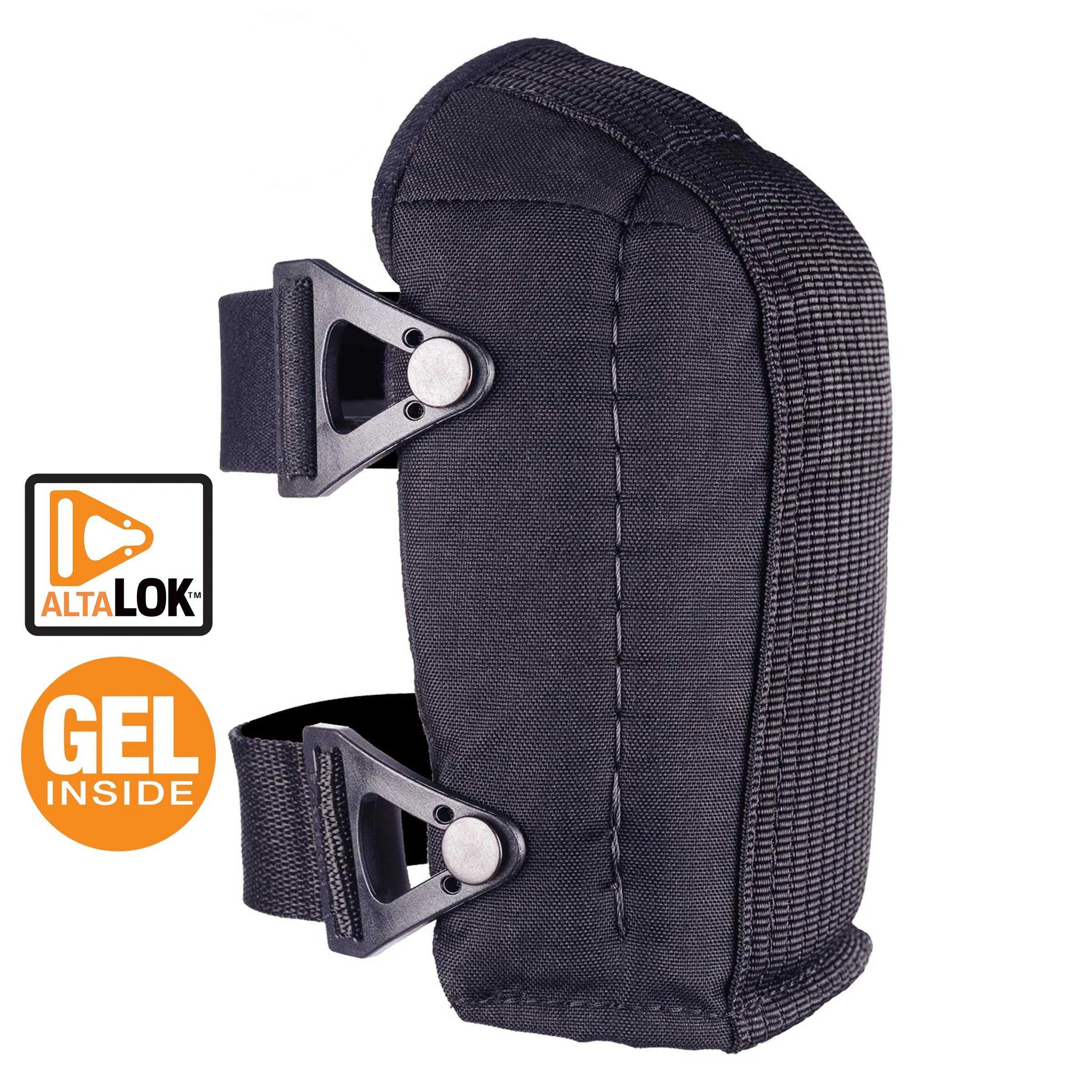 AltaGUARD Capless-AltaLOK Black Knee Pads