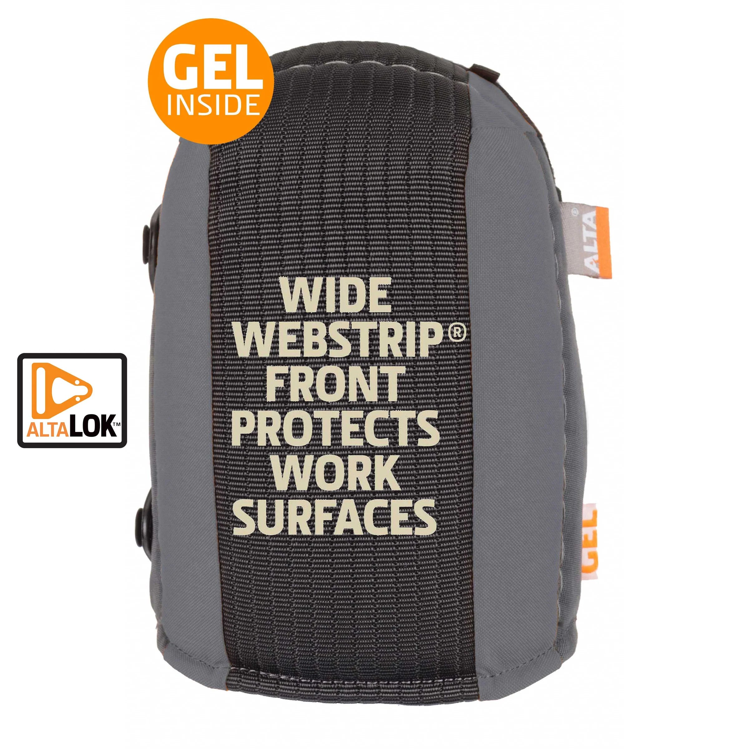 AltaGUARD Capless-AltaLOK Knee Pads Gray