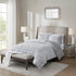 Full/Queen Back Print Long Fur Comforter Mini Set