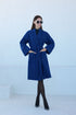 Classic Wraparound Cashmere Blend Overcoat
