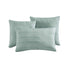 Vesta Gold Satin Circle-Quilted 7-Piece Comforter Set - Gold