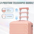 2-Piece ABS Spinner Wheel Luggage Set with Combination Lock