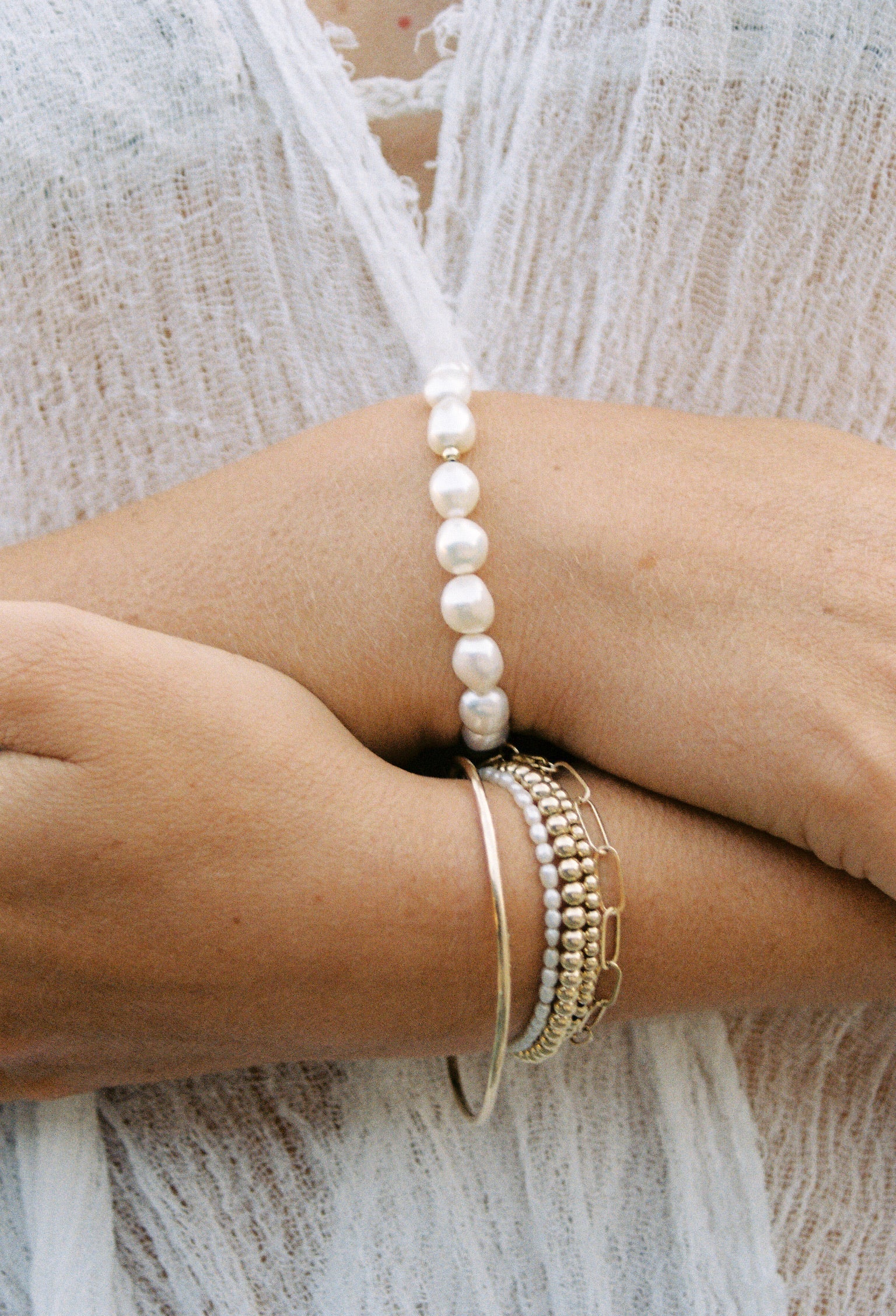 Bold Paperclip Bracelet