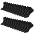 3-12 Pairs Mens Plain Solid Cotton Sports Ankle Athletic Socks Low Cut Size 9-13