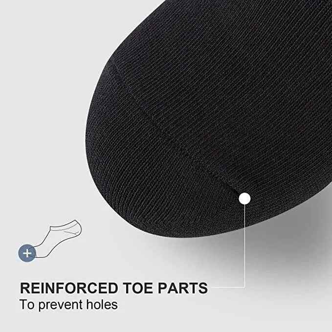 3 Pairs Socks Mens Ankle Quarter Crew Sport Plain Solid Socks Cotton Low Cut Sizes 9-13