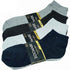 3 Pairs Socks Mens Ankle Quarter Crew Sport Plain Solid Socks Cotton Low Cut Sizes 9-13