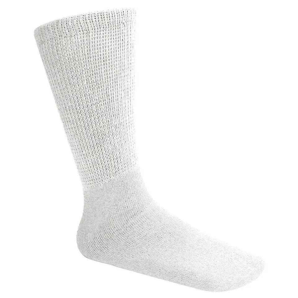 Wholesale Bulk Mens Diabetic Crew Socks Health Circulatory Size 9-11,10-13,13-15
