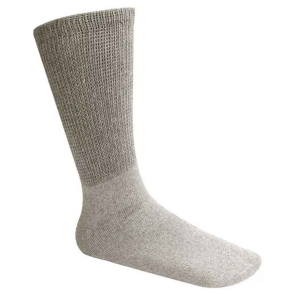Wholesale Bulk Mens Diabetic Crew Socks Health Circulatory Size 9-11,10-13,13-15