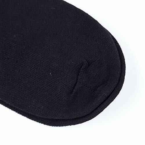 New 6 Pairs Mens Black Classic Dress Socks Calf Casual Fashion Crew Solid Sox