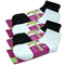 3-12 Pairs For Womens Ankle Athletic Crew Cotton Solid Cushioned Socks Size 9-11