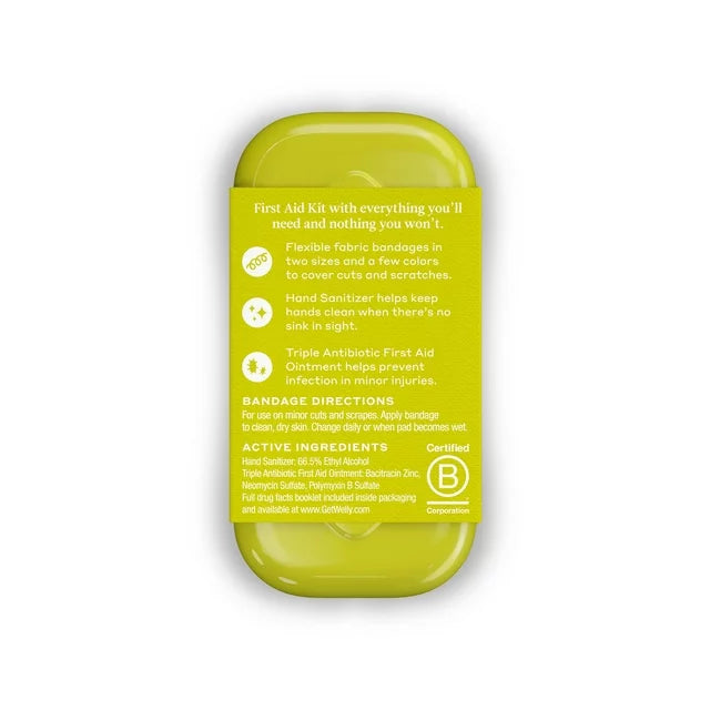 Welly First Aid, Quick Fix Kit On The Go Travel First Aid Kit Bandages And Ointments, 1 Each, 24 ct