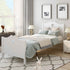 Platform Bed With Slat Support And Headboard And Footboard