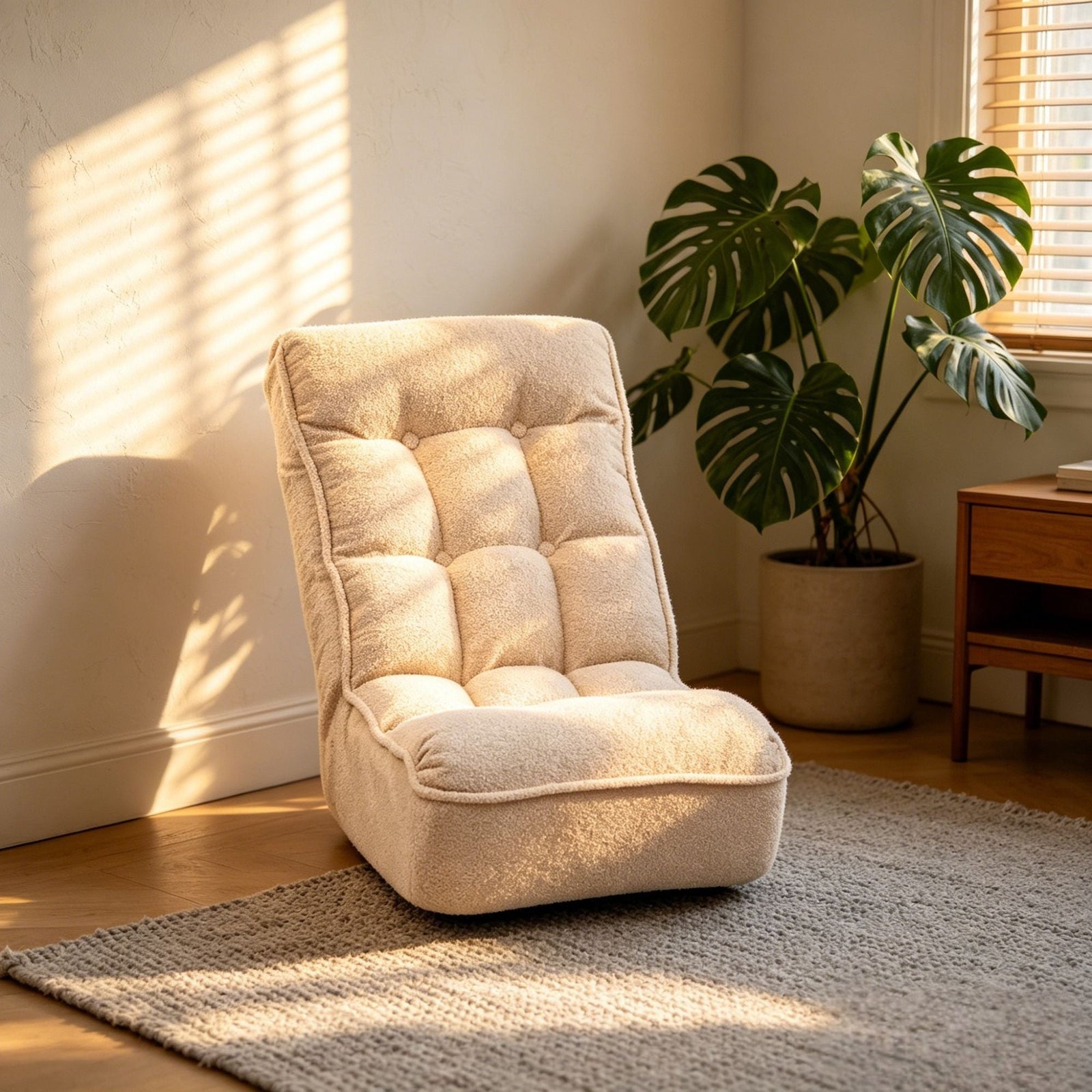Reclining Japanese Chair Lazy Sofa Tatami Balcony Adjustable Chair