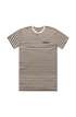 Men's T Shirt BYMANYC New York New Collection NYC Natural Walnut Stripe Tee