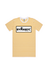 Unisex T Shirt BYMANYC New York New Collection NYC White Yellow Stripe Tee
