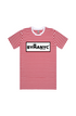 Unisex T Shirt BYMANYC New York New Collection NYC White Red Stripe Tee