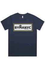 Women's T Shirt BYMANYC New York New Collection NYC Women's Heavyweight Classic Tee