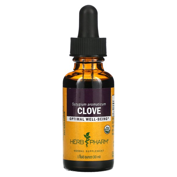 Herb Pharm Cloves Herbal Extract - Liquid Extract - Supports Digestion and Immune System - 1 Fl Oz