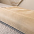 Non-Slip Couch Cover with Gold Trim, Sofa Slipcover for Sectional & Loveseat